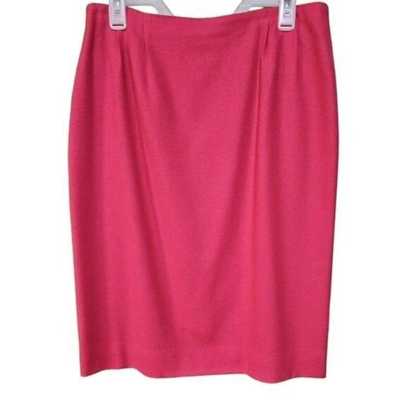 Pendleton Size 14 Pencil Skirt Wool Made in USA Lined Vintage Pink - Picture 1 of 5